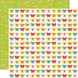 Sunkissed Smiles - Simple Stories Sweet Summertime Double-Sided Paper 12"X12"