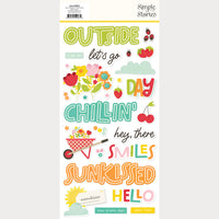 Sweet Summertime - Simple Stories Foam Stickers