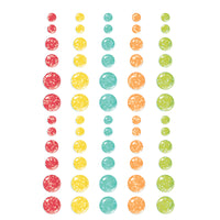 Sweet Summertime - Simple Stories Glitter Enamel Dots