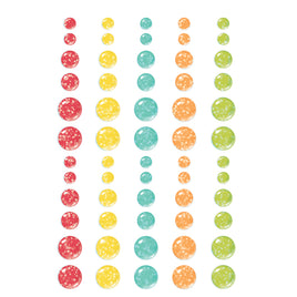 Sweet Summertime - Simple Stories Glitter Enamel Dots