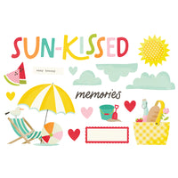Sweet Summertime - Simple Stories Simple Page Pieces Die Cuts