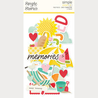 Sweet Summertime - Simple Stories Simple Page Pieces Die Cuts
