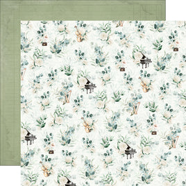 Simple Melody - Simple Stories Timeless Harmony Double-Sided Paper 12"X12"