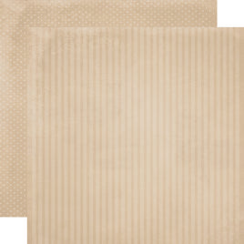 Hazelnut - Simple Stories Timeless Harmony Double-Sided Paper 12"X12"