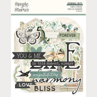 Vintage Timeless Harmony - Simple Stoires Journal Bits & Pieces Die Cuts