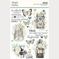 Vintage Timeless Harmony - Simple Stories Rub Ons