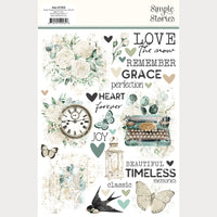 Vintage Timeless Harmony - Simple Stories Rub Ons