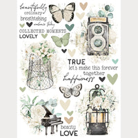 Vintage Timeless Harmony - Simple Stories Rub Ons