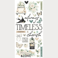 Vintage Timeless Harmony - Simple Stories Foam Stickers