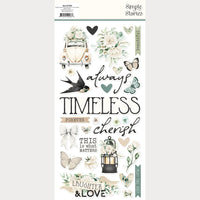 Vintage Timeless Harmony - Simple Stories Foam Stickers