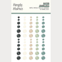 Vintage Timeless Harmony - Simple Stories Glitter Enamel Dots