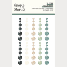 Vintage Timeless Harmony - Simple Stories Glitter Enamel Dots