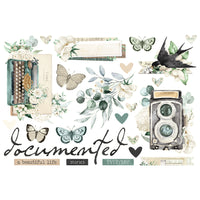 Vintage Timeless Harmony - Simple Stories Simple Page Pieces Die Cuts