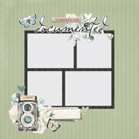 Vintage Timeless Harmony - Simple Stories Simple Page Pieces Die Cuts