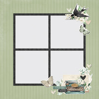 Vintage Timeless Harmony - Simple Stories Simple Page Pieces Die Cuts