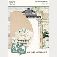 Vintage Timeless Harmony - Simple Stories SN@P! 6x8 Binder Inserts
