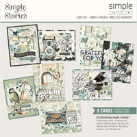 Vintage Timeless Harmony - Simple Stories Simple Cards Card Kit