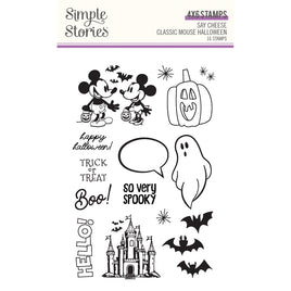Say Cheese Classic Mouse Halloween - Stamps