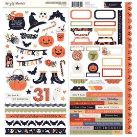 Frightful Fun - Cardstock Stickers Icons