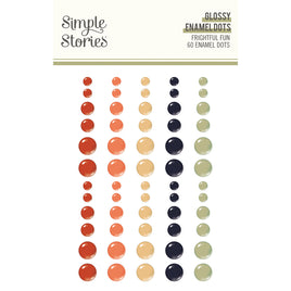 Frightful Fun -  Glossy Enamel Dots