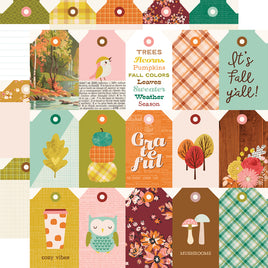 Pumpkins & Plaid - Tag Elements