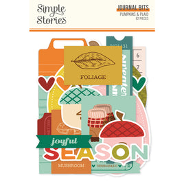 Pumpkins & Plaid - Journal Bits & Pieces
