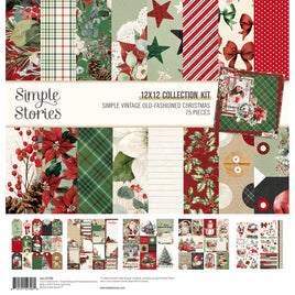 Simple Vintage Old-Fashioned Christmas - Collection Kit