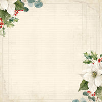 Simple Vintage Old-Fashioned Christmas - Making A List