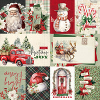 Simple Vintage Old-Fashioned Christmas - 3x4/4x6 Elements