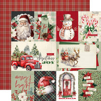 Simple Vintage Old-Fashioned Christmas - 3x4/4x6 Elements