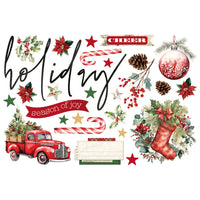 Simple Vintage Old-Fashioned Christmas - Simple Pages Page Pieces