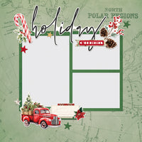 Simple Vintage Old-Fashioned Christmas - Simple Pages Page Pieces
