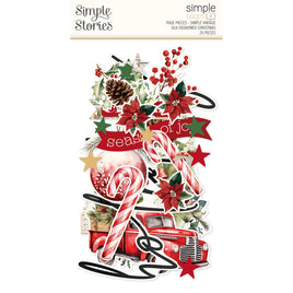 Simple Vintage Old-Fashioned Christmas - Simple Pages Page Pieces
