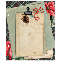 Simple Vintage Old-Fashioned Christmas - SN@P! 6x8 Binder Inserts