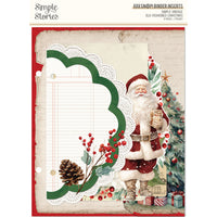 Simple Vintage Old-Fashioned Christmas - SN@P! 6x8 Binder Inserts