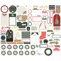 Mistletoe & Holly - Journal Bits & Pieces