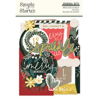Mistletoe & Holly - Journal Bits & Pieces
