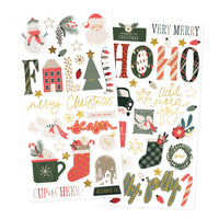 Mistletoe & Holly - Foam Stickers