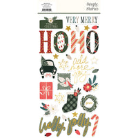 Mistletoe & Holly - Foam Stickers