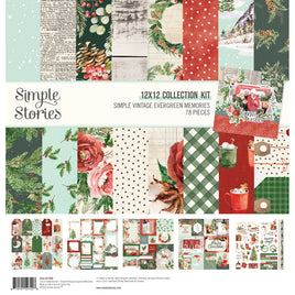 Simple Vintage Evergreen Memories - Collection Kit