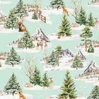 Simple Vintage Evergreen Memories - Fresh Snow