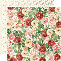 Simple Vintage Evergreen Memories - Frosted Blooms