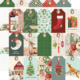 Simple Vintage Evergreen Memories - Tag Elements