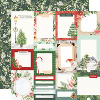 Simple Vintage Evergreen Memories - Journal Elements