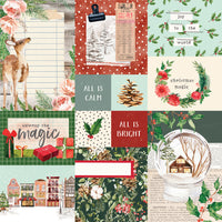Simple Vintage Evergreen Memories - Combo Elements