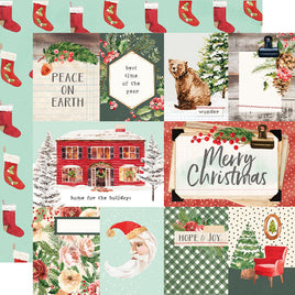 Simple Vintage Evergreen Memories - 3x4/4x6 Elements