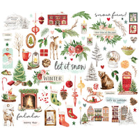 Simple Vintage Evergreen Memories - Bits & Pieces