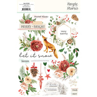 Simple Vintage Evergreen Memories - Rub Ons