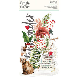 Simple Vintage Evergreen Memories - Simple Pages Page Pieces