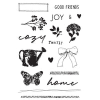 Simple Vintage Cottage Charm - Stamps